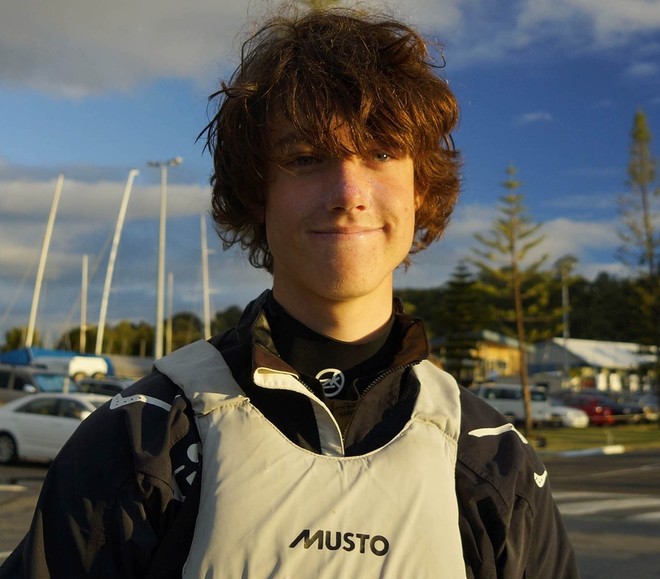 Lawson Willard - Laser Youth Worlds 2012 © Alaine Neilson /RQYS http://www.rqys.com.au/