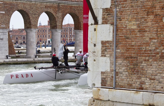 Dockside - Arzanà Trophy City of Venice 2012 © Luna Rossa/Studio Borlenghi
