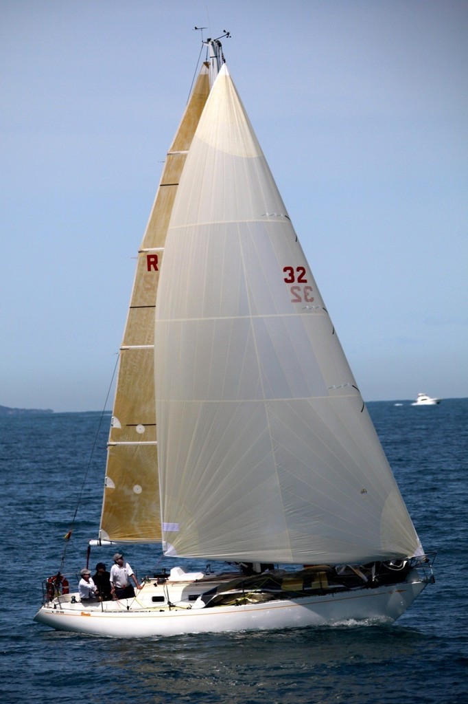 No dumb blond – Blondie shows that the indestructible S&S34 can make a competitive IRC racing machine. photo copyright Bernie Kaaks taken at  and featuring the  class