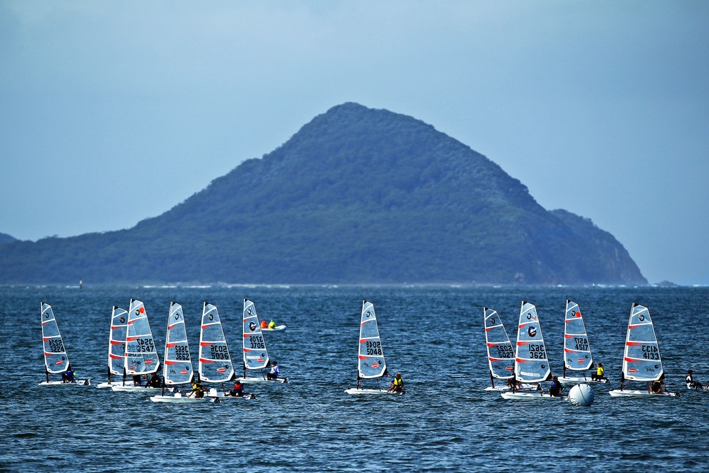 2012 Sail Port Stephens Regatta hosted by Corlette Point Sailing Club Day 4. Picture by Matt King Saltwater Images #must credit Matt King SALTWATERIMAGES photo copyright Matt King /Sail Port Stephens 2012 taken at  and featuring the  class