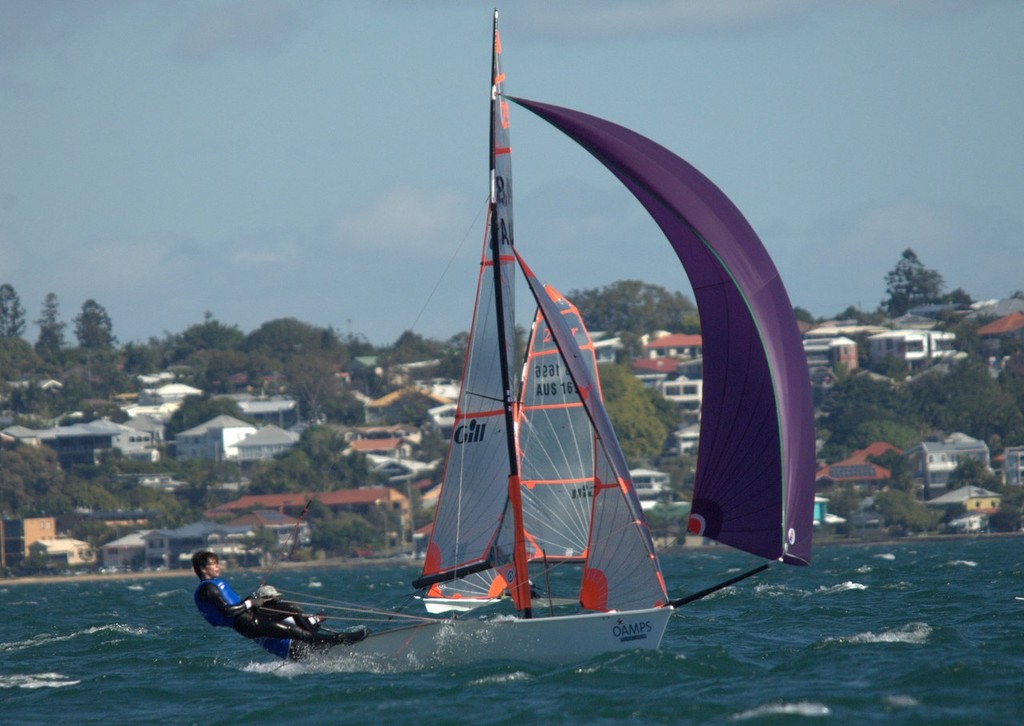 AUS 648 Henry and Grant Makin NSW Youth Sailing Team - 2012 AUS Mid-Winter Youth Championships © David Price