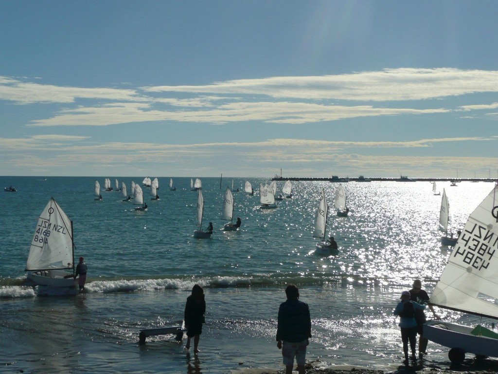 Day 1 of the 2012 Toyota Optimist Nationals photo copyright SW taken at  and featuring the  class