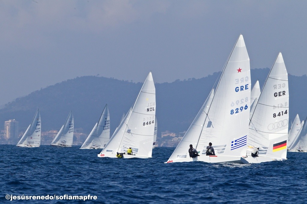 Hamish Pepper and Jim Turner (NZL) competing on Day 3 of the Princess Sophia Trophy regatta, Palma Spain photo copyright Jesus Renedo / Sofia Mapfre http://www.sailingstock.com taken at  and featuring the  class