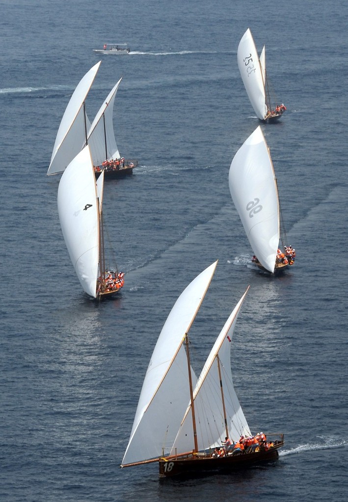 Al Gaffal traditional 60ft Dhow Sailing Race 2012 photo copyright DIMC taken at  and featuring the  class