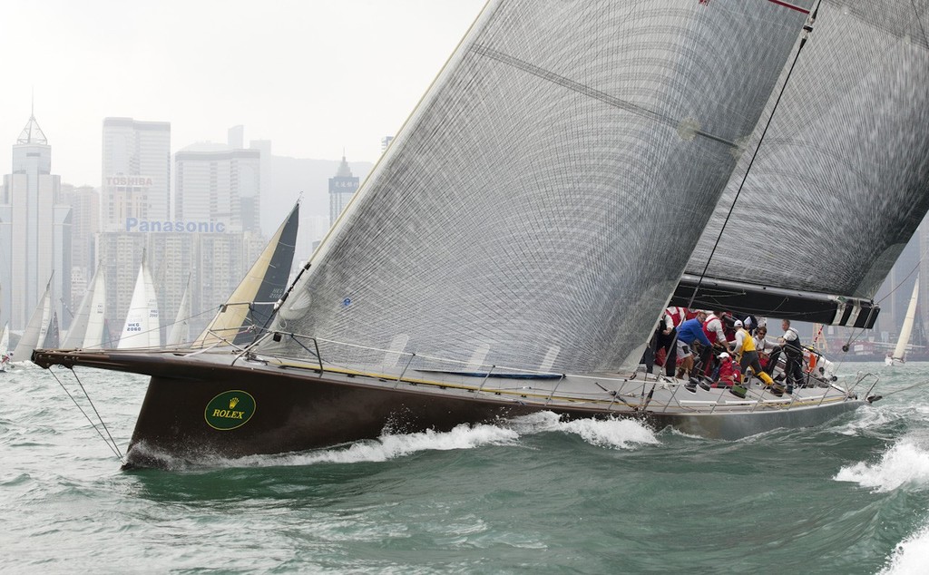 Rolex China Sea Race 2012 - Genuine Risk. Now Ragamuffin 90 ©  RHKYC/Guy Nowell http://www.guynowell.com/