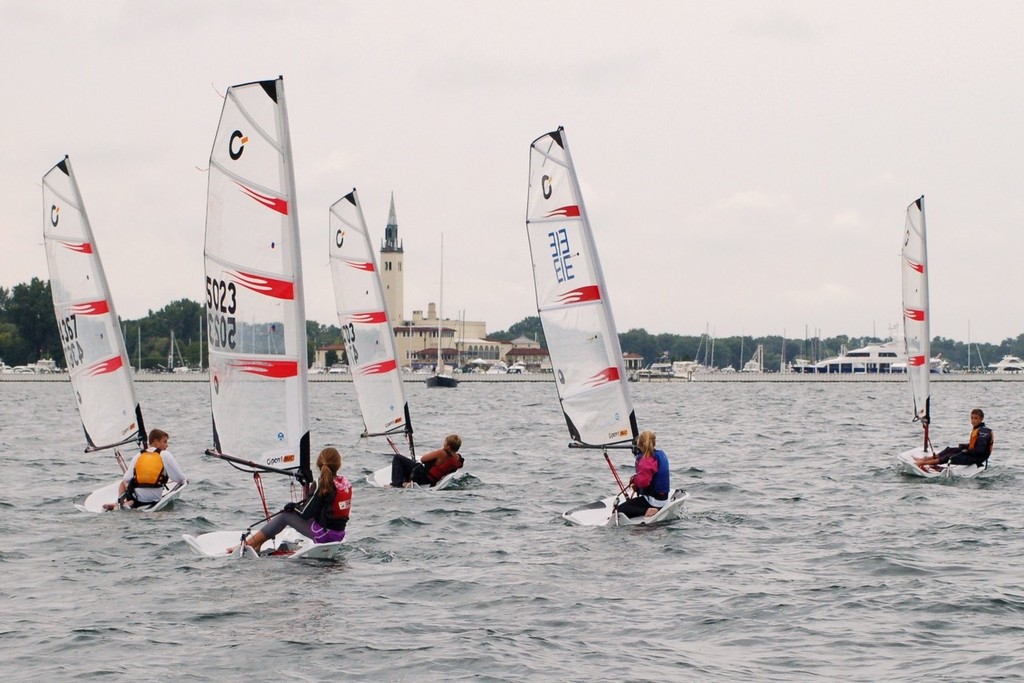 O'Pen BIC - USA Junior Olympic Sailing Festival - Great Lakes photo copyright Kelley Anne Vreeken taken at  and featuring the  class