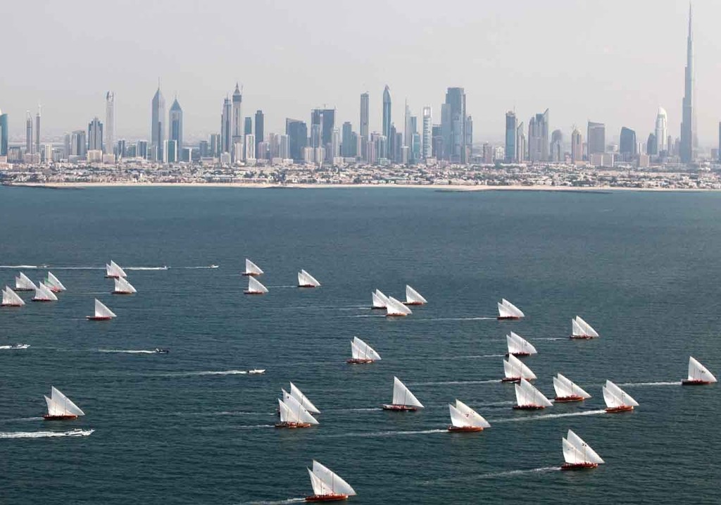 Al Gaffal traditional 60ft Dhow Sailing Race 2012 photo copyright DIMC taken at  and featuring the  class