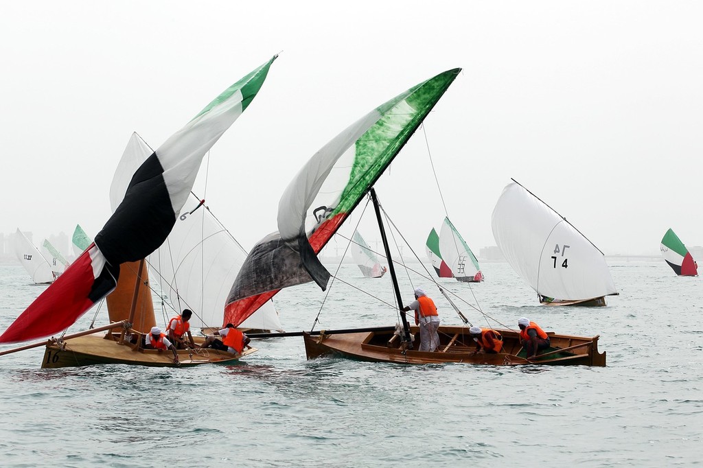 Heat Four - Dubai Traditional 22ft Dhow Sailing Championship photo copyright DIMC taken at  and featuring the  class