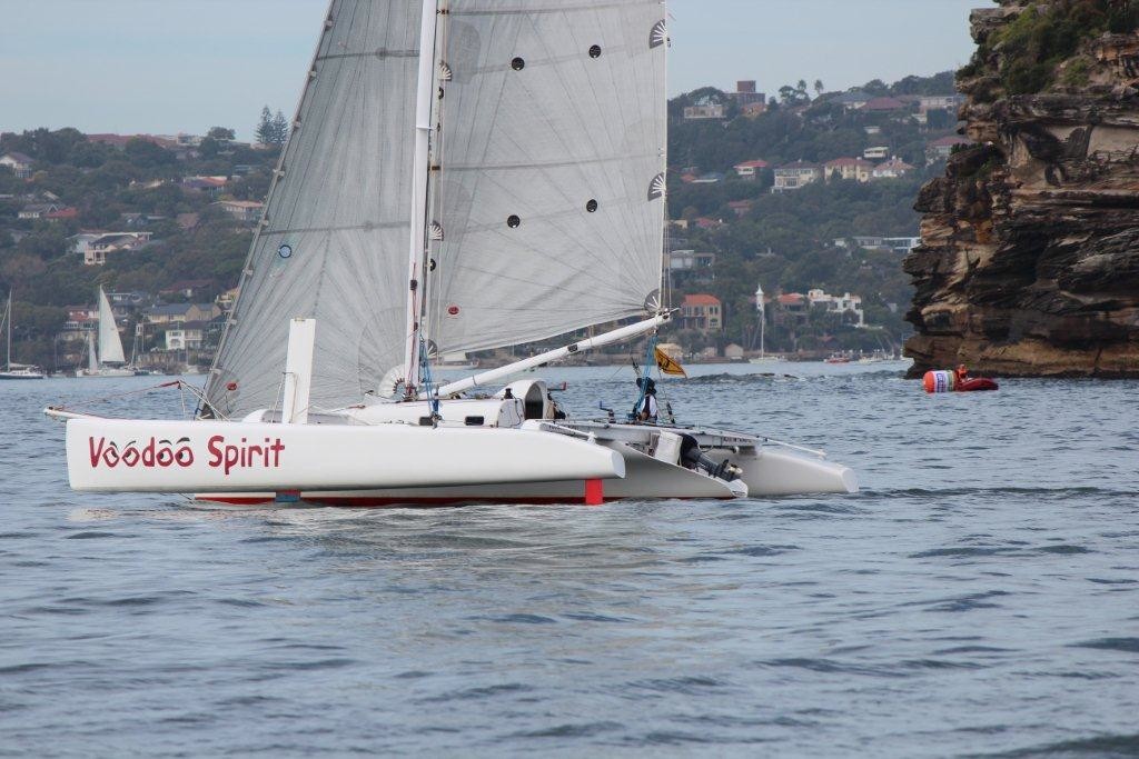 Line Honours winner Voodoo Spirit - SSAA Winter Series 2012 photo copyright Peter Frame taken at  and featuring the  class