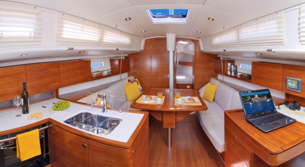 Salona 38 interior photo copyright  SW taken at  and featuring the  class