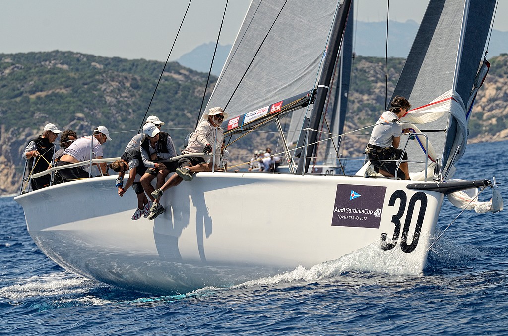Soto 40 - Bigamist - Audi Sardinia Cup 2012 photo copyright  Alessandro Spiga/YCCS taken at  and featuring the  class