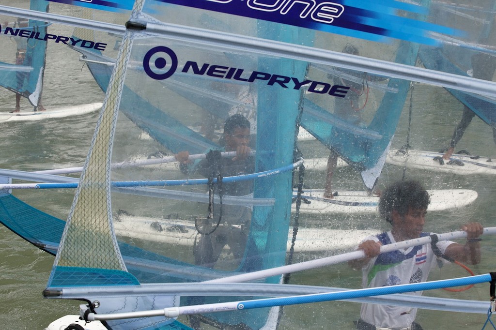 NeilPryde Racing Series - Top of the Gulf Regatta 2012. Racing, close up and personal  © Guy Nowell/Top of the Gulf