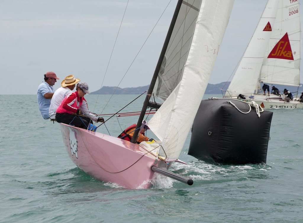 Top of the Gulf Regatta 2012 - Hello Kitty photo copyright Guy Nowell/Top of the Gulf taken at  and featuring the  class