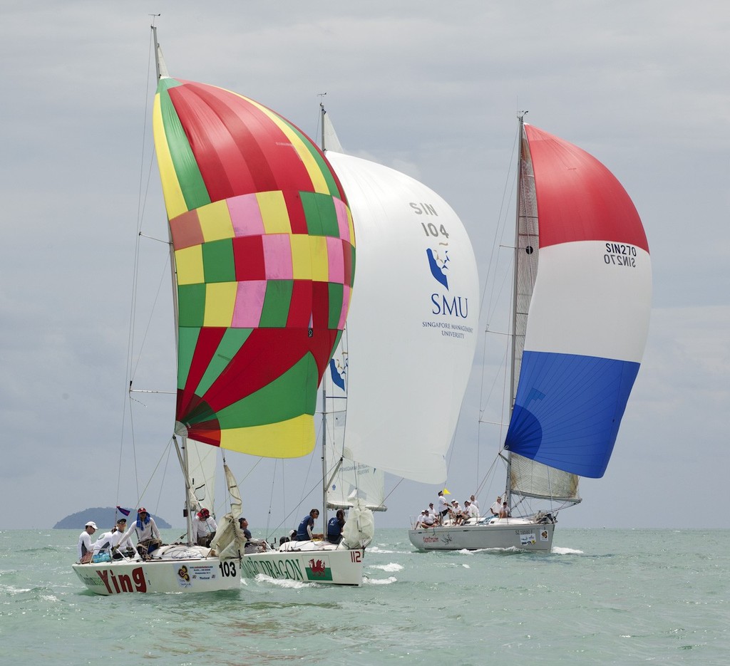 Top of the Gulf Regatta 2012 - colour and movement, colour and movement. photo copyright Guy Nowell/Top of the Gulf taken at  and featuring the  class