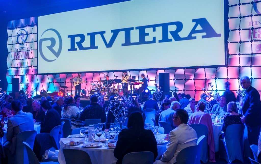 The spirit at the Gala Dinner was incredible with revellers enjoying fine food, wine and entertainment photo copyright Riviera . http://www.riviera.com.au taken at  and featuring the  class