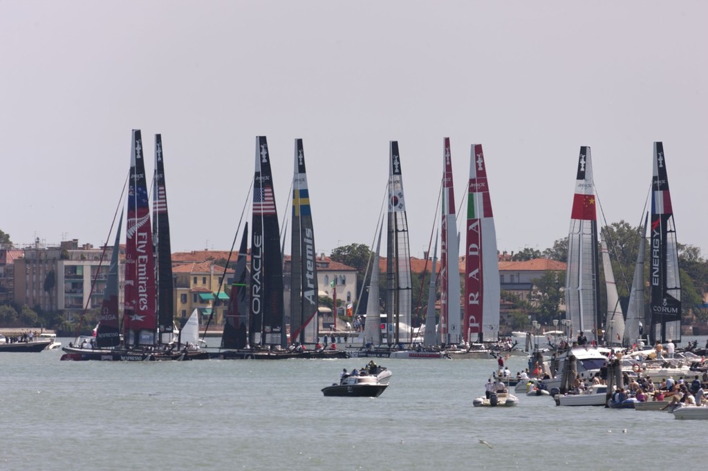 America’s Cup World Series Venice 2012 - Racing Day 2 © ACEA - Photo Gilles Martin-Raget http://photo.americascup.com/