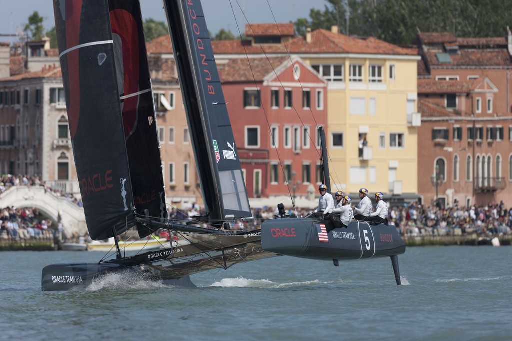 18/05/2012 - Venice (ITA) - 34th America's Cup - America's Cup World Series Venice 2012 - Racing Day 2 photo copyright ACEA - Photo Gilles Martin-Raget http://photo.americascup.com/ taken at  and featuring the  class
