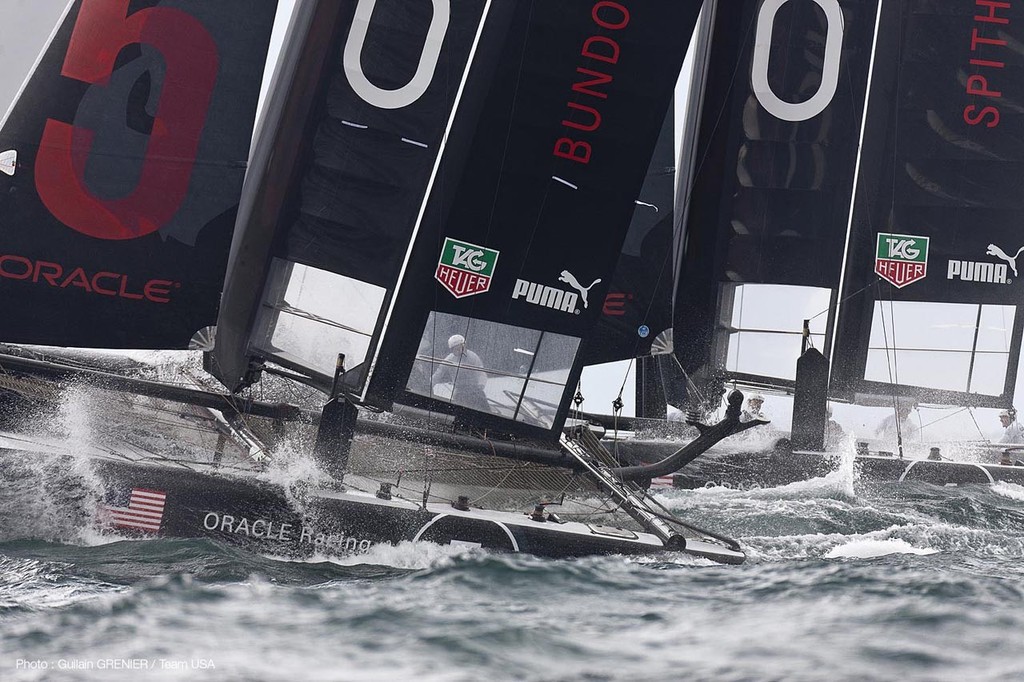 ACWS Naples: Oracle Racing Racing on day 1 © Guilain Grenier Oracle Team USA http://www.oracleteamusamedia.com/
