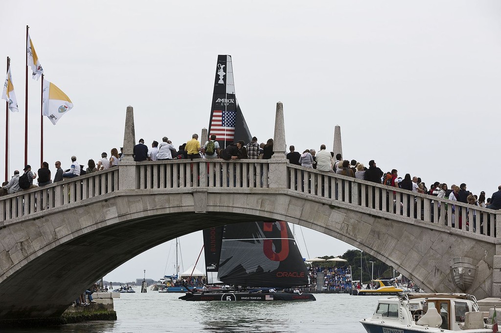 20-05-2012 /  Venice (ITA) / 34th America's Cup / ACWS Venice / ORACLE TEAM USA / Finals*** 20-05-2012 / Venice (ITA) / 34th America's Cup / ACWS Venice / ORACLE TEAM USA / Finals photo copyright Guilain Grenier Oracle Team USA http://www.oracleteamusamedia.com/ taken at  and featuring the  class