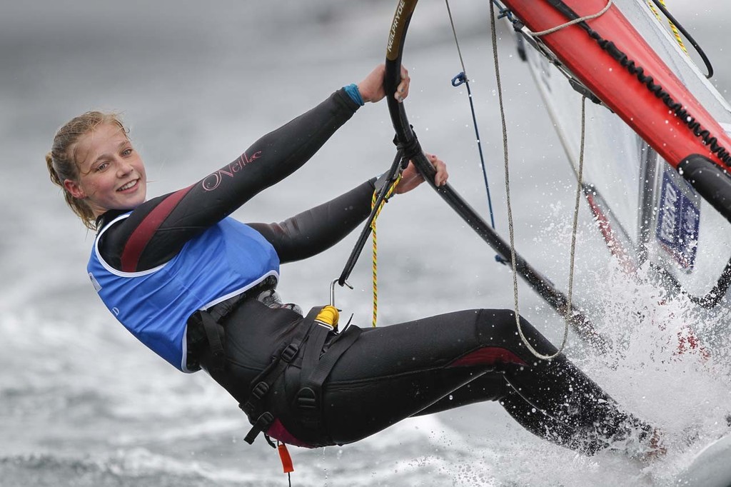 Noelle Finch - RYA Volvo Youth National Championships 2012 photo copyright Paul Wyeth / www.pwpictures.com http://www.pwpictures.com taken at  and featuring the  class