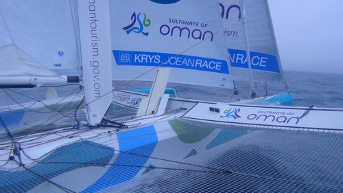 On board of Musandam-Oman Sail - Krys Ocean Race 2012 ©  MOD S.A. http://www.krys-oceanrace.com/