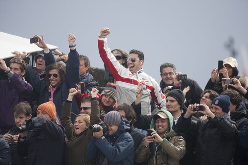 The home crowd goes wild  - America’s Cup World Series Naples 2012 - Final day © ACEA - Photo Gilles Martin-Raget http://photo.americascup.com/