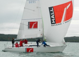 Holly Farmer led the charge from Tauranga but just did not get the breaks this year - Baltic Lifejackets 2012 NZ Women's Keelboat Championships photo copyright Tom Macky taken at  and featuring the  class