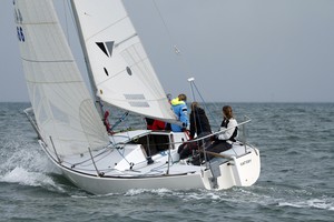 The CYCAs evelopment squad have come to take on Port Phillip, skippered by Tara McCall. - Australian Women's Keelboat Regatta photo copyright  Alex McKinnon Photography http://www.alexmckinnonphotography.com taken at  and featuring the  class