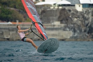 Noelle Finch. Photo: Ricardo Pinto RSX European Windsurfing Championships 2012, Madeira photo copyright Rory Ramsden taken at  and featuring the  class