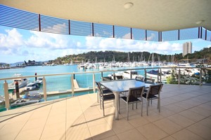Watch the action from the huge Pavillions 19 balcony! This stunning apartment boasts an ultra modern design and exquisite furnishings. - Hamilton Island Audi Race Week 2012 Accommodation Options photo copyright Kristie Kaighin http://www.whitsundayholidays.com.au taken at  and featuring the  class