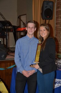 Jessica Vincent and James Huggett - McCrae Yacht Club 50th Anniversary Presentation Night photo copyright Michael Johannessen taken at  and featuring the  class