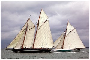Mariette and Mariquita - Westward Cup ~ June 11-16th ~ Cowes, Solent. photo copyright Chris Boynton http://www.chrisboynton.co.uk/ taken at  and featuring the  class