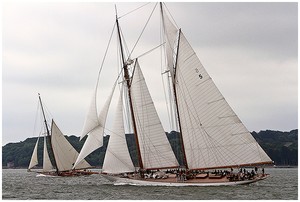 Eleonora and Mariquita - Westward Cup ~ June 11-16th ~ Cowes, Solent. photo copyright Chris Boynton http://www.chrisboynton.co.uk/ taken at  and featuring the  class
