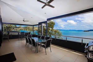 Take in this stunning view at one of the Luxury Edge apartments! You can nearly touch the water you are that close... - Hamilton Island Audi Race Week 2012 Accommodation Options photo copyright Kristie Kaighin http://www.whitsundayholidays.com.au taken at  and featuring the  class