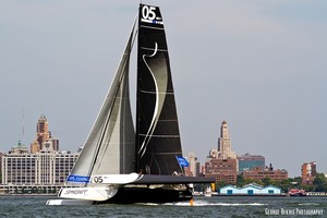 MOD70’s racing in New York City, July 2012 photo copyright George Bekris http://www.georgebekris.com/ taken at  and featuring the  class