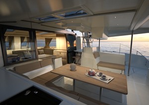 The remarkable new Helia 44, just announced by Fountaine Pajot photo copyright Multihull Solutions http://www.multihullsolutions.com.au/ taken at  and featuring the  class