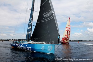 Telefonica - Volvo Ocean Race 2011-12 photo copyright Leighton O'Connor http://www.leightonphoto.com/ taken at  and featuring the  class