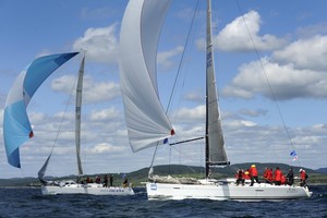 Class 1 Spirit of Jacana and Zephyr under Blue skies - Brewin Dolphin Scottish Series 2012 photo copyright Marc Turner / CCC taken at  and featuring the  class