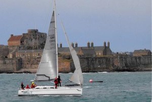 CA Sailing into St Hellier photo copyright  SW taken at  and featuring the  class