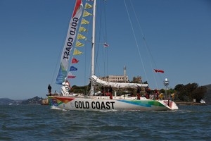 Gold Coast Australia - The Clipper Race fleet left Jack London Square in Oakland on 14 April to start Race 10, to Panama - Clipper 11-12 Round the World Yacht Race photo copyright Abner Kingman/onEdition taken at  and featuring the  class