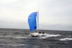 Fifteen (David Clark) in sprint mode off Mooloolaba. photo copyright Ian Grant taken at  and featuring the  class