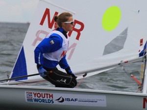 Norway's Line Flem Host - 2012 ISAF Youth Sailing World Championship photo copyright ISAF  taken at  and featuring the  class