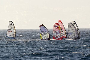 Pack Action - PWA Reggio Calabria World Cup 2012 Day 6 photo copyright  John Carter / PWA http://www.pwaworldtour.com taken at  and featuring the  class