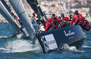 Day one - RC44 Cascais Cup 2012 photo copyright Studio Borlenghi/Guido Trombetta taken at  and featuring the  class