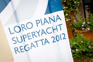 Loro Piana Superyacht Regatta 2012 - Registration day photo copyright Mark Sims taken at  and featuring the  class