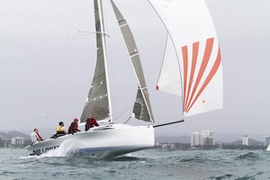No Limits on the course today - Sail Mooloolaba 2012 photo copyright Teri Dodds http://www.teridodds.com taken at  and featuring the  class