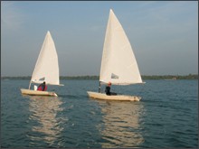 Sailing in Kerala photo copyright  SW taken at  and featuring the  class