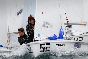Toby Morsley and Matt Wallace,420,GBR 54164 - RYA Volvo Youth National Championships photo copyright  Paul Wyeth / RYA http://www.rya.org.uk taken at  and featuring the  class