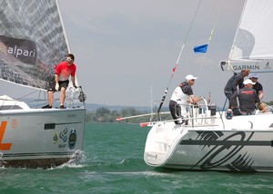 Yanmar Racing in action - Match Race Germany 2012 photo copyright Andrew Carter/AWMRT taken at  and featuring the  class