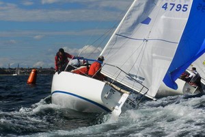 J24 Victorian State Championship 2012 photo copyright Chris Furey taken at  and featuring the  class